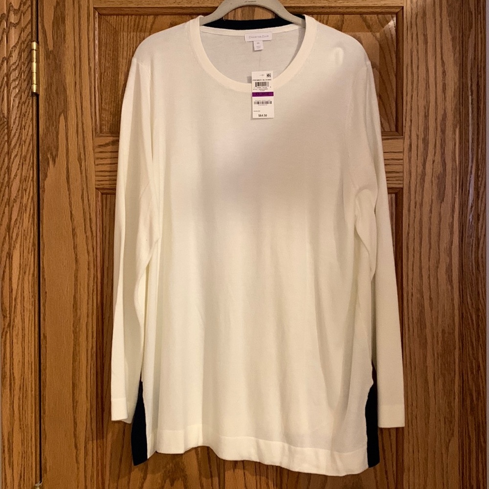 Charter Club NWT tunic lightweight sweater. XXL